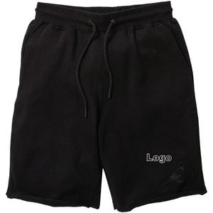 Short en molleton de coton pour hommes 100% short de survêtement/short en molleton de coton personnalisé Fitness Gym Training Jogging Knee Length Sweat Shorts - Product Image 1