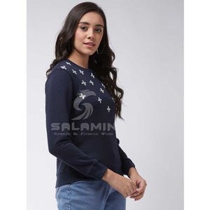 Suéteres personalizados para mujer, Tops de lana cálidos, sudaderas, venta al por mayor - Product Image 2