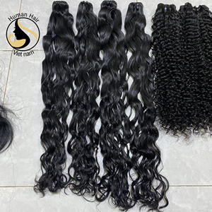 Tissage en lot vietnamien naturel Remy — ali queen, Loose Deep Wave, cheveux bouclés, cuticules non traités, sequins, offre spéciale, 100% - Product Image 2