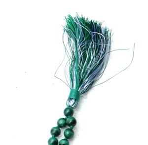 Collar de Cuentas de Mala Clásico de Cristal de Malaquita Curativa, 108 Cuentas Anudadas, Regalo de Alta Calidad para Fiestas - Product Image 3