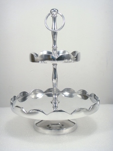 Support à gâteau en aluminium pour dessus de table Article décoratif - Product Image 3