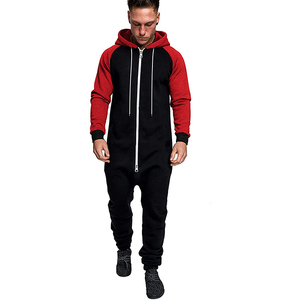 Survêtement de jogging à capuche avec fermeture éclair pour hommes, survêtement ajusté de fantaisie coloré et survêtement pour hommes, vente en gros OEM - Product Image 5