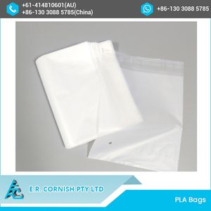 Bolsa Biodegradable para camiseta, color blanco PLA, gran oferta - Product Image 6