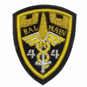 Personalized embroidery patch tags for custom <b>jacket</b> embroidery badge clothing Made in Pakistan - Product Image 2