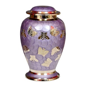 โกศใส่ศพพร้อมถุงแดงสำหรับตกแต่งบ้านและโรงแรมโกศโลหะปรับขนาดได้ - Product Image 6