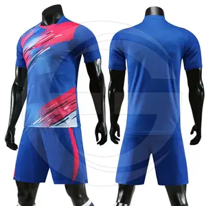 Nieuwste Voetbal Jersey Ontwerpen Voetbal Shirts Korte Mouwen Lente Zomer Herfst Voetbal Uniform