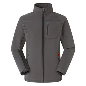 Chaqueta de 3 capas con logo personalizado para hombre, tela suave impermeable, para trabajar al aire libre, precio barato, venta al por mayor - Product Image 6