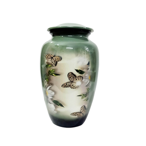 Classic Picture Solid Memorial Metal Brass/Aluminum Adults Human Funeral <b>Ashes</b> Cremation <b>Urns</b> American/European Style - Product Image 6