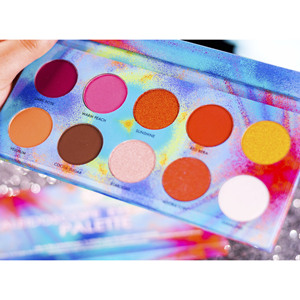 Paleta de Sombras de Ojos de <span class=keywords><strong>10</strong></span> Colores con Brillo, Marca Privada, OEM, ODM, Cosméticos con Logotipo Personalizado, Venta al Por Mayor - Product Image 4