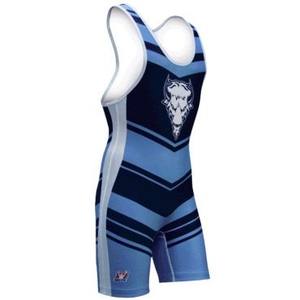 Traje de Lucha Libre con Cierre de Cordón, de una Sola Pieza, Poliéster/Nailon Antibacteriano - Product Image 1