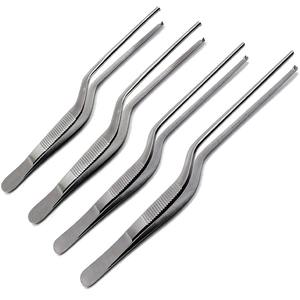 Meilleure vente 12cm Adson baïonnette Kocher pince à épiler Instruments de pansement médical ENT CE approuvé en acier inoxydable manuel - Product Image 6