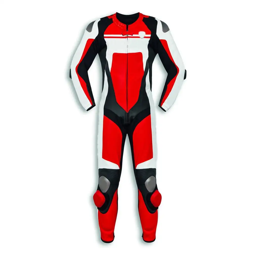 Customized Best Leather Quality Motorbike Racing Suit Full Body Leather Water Resistance Gear Adults and Auto Racing Wear