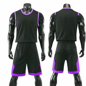 Uniformes de basket-ball Col en V Sans Manches Maillot - Product Image 6