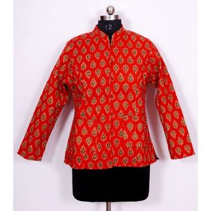 Veste Kantha en coton matelassé fait à la main à rayures double face pour l'automne et l'hiver, mode courte et longue, tenue de fête réutilisable - Product Image 2