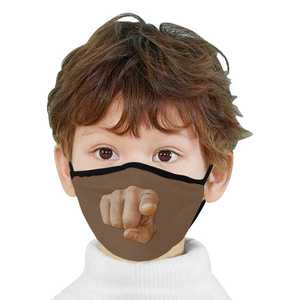 Masque facial en coton à boucle d'oreille pliable et confortable - Product Image 1