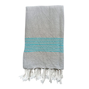 Toallas de baño de alta calidad, ropa de baño de estilo turco, estilo pashtemal, 100% algodón, azul marino, colección - Product Image 2