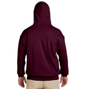 Sudadera con capucha de lana de algodón 100% de mezcla pesada para hombre Sudadera/Sudadera con capucha de invierno con patrón de estampado unisex para adultos - Product Image 6