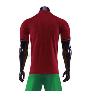 ชุดเจอร์ซีย์ฟุตบอลของผู้ชาย,เสื้อฟุตบอลสีพื้นพิมพ์ลายแบบระเหิดสำหรับเด็กผู้ชายชุดกีฬาฟุตบอลสำหรับเด็กผู้ชาย - Product Image 2