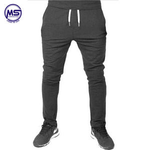 Pantalon de jogging skinny en toile pour hommes, taille moyenne, décontracté, séchage rapide, respirant, grande taille - Product Image 2