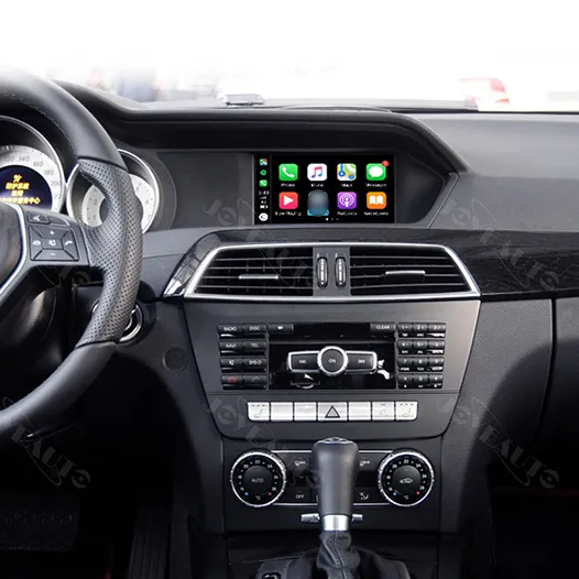 Joyeauto Nirkabel Apple Carplay untuk Mercedes 2010-2014 A/B/C/E/G/GLK GLA/ML/SLK/Kelas NTG4.5/4.7 Smart Kotak GPS Navigator