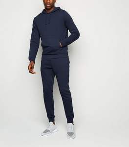 Sweat à capuche décontracté pour hommes 100% coton quantité minimale de commande bas Style américain doublé polaire confortable paresseux haut tendance pour l'automne hiver nouveau - Product Image 2