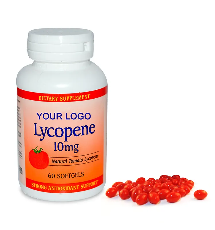 OEM high quality natural tomato extract lycopene softgel capsules