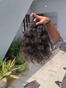 Wavy Hair Packs Wholesale Price 100% Unprocessed Raw Indian Hair Natural Wavy Hair Bundles Single Donor Cuticle Alignedhair - Product Image 4