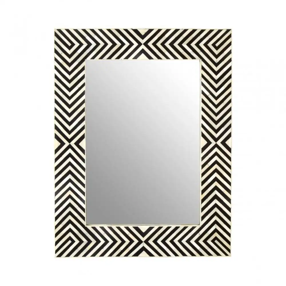 Handmade osso embutimento decorativo Photo Frame para preto e branco cor mesa ware uso decorativo Preço de atacado