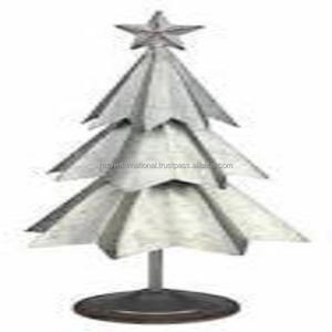 Adornos en forma de árbol de Navidad de metal de nuevo diseño para decorar árbol de Navidad - Product Image 5