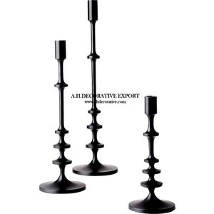 Latest Design Metal <b>Candle</b> <b>Holder</b> Nickel Plated Aluminum Handmade T Light <b>Candle</b> Stand for Christmas Party Decoration - Product Image 2