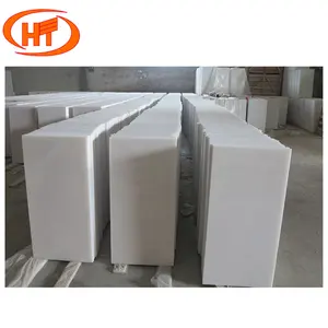 Luxury Pure White Marble Polished Non Slip Finishing Tile Slab 180cm x 90cm x 1.8 thickness From Vietnam