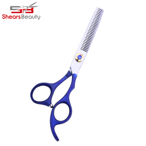 Tijeras de corte de pelo de goma cerámica profesional personalizadas de 9 pulgadas, salón de peluquería, Estilismo, adelgazamiento de acero inoxidable, Belleza - Product Image 3