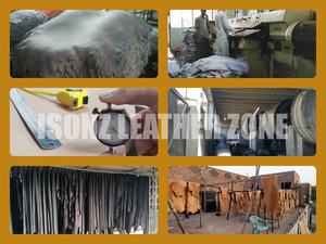 หนังวัวดึงขึ้นหนังสำเร็จรูปสำหรับรองเท้าและกระเป๋าถือ - Product Image 2