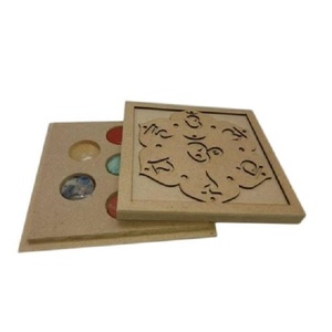 Ensemble de beaux chakras avec boîte en bois, prix d'usine, ensembles de Reiki, cristaux de guérison, vente en gros, vente en gros - Product Image 3