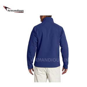 Manufacture New Winter Sports Wear Windbreaker Soft Shell <b>Jacket</b> in XL Hooded Plain Fabric with Custom Logo <b>Light</b> Feature - Product Image 2