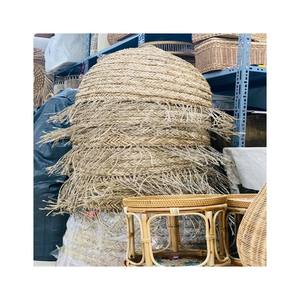 Lampe suspendue en jonc de mer naturel et solide, décoration en résine de mer de haute qualité, fabriqué au VIETNAM, nouveau - Product Image 1