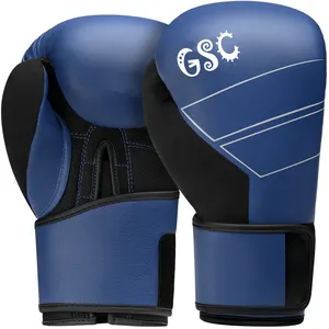 Guantoni da boxe guanti sparring per l'allenamento in colori attraenti e la progettazione di guantoni da boxe di alta qualità loghi personalizzati