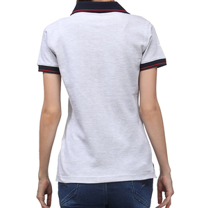 Women's Breathable Compressed Full Sleeve <b>Golf</b> for <b>Shirt</b> Casual Style <b>White</b> - Product Image 6