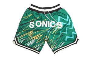 2024 ropa de calle Unisex bordada personalizada pantalones cortos de baloncesto de malla doble Vintage para hombres y mujeres estilo Retro liso - Product Image 4