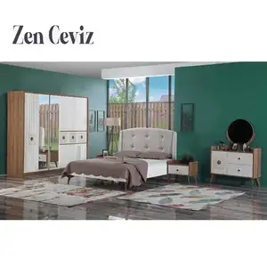 Quarto de alta qualidade confortável mais recente designer cama conjunto móveis quarto