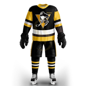 Ropa deportiva de equipo Conjuntos de hockey sobre hielo Secado rápido Uniforme de hockey sobre hielo barato Uniforme de hockey sobre hielo hecho en Pakistán - Product Image 3