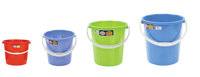 RAYACO Seau de bonne qualité, plusieurs couleurs, fabrication en Malaisie, 0,5-8 gallons
