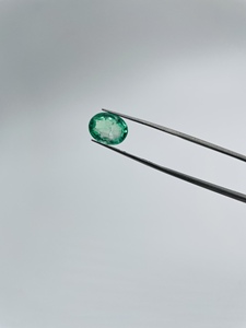 Tự Nhiên Columbian Hình Bầu Dục Ngọc Lục Bảo 2.93 Carats Loose Đá Quý Vòng Bijoux Đồ Trang Sức Không Nước Nóng Không Điều Trị Đá Bộ Sưu Tập - Product Image 4