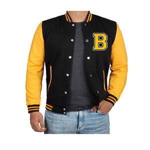 Veste de Baseball pour hommes, tunique d'hiver sur mesure avec des patchs en chenille, vente en gros, collection - Product Image 6