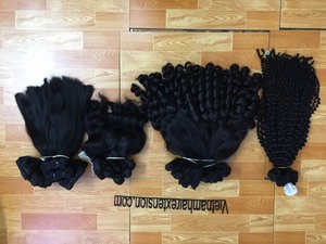 Extensions de cheveux humains Remy vierges 100% luxueuses - Style Water Wave, double trame machine - Product Image 5