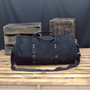 Sac de sport unisexe en cuir véritable Vintage tendance couleur bonbon pour voyage d'affaires bagage à bandoulière sac de cabine chaussure de week-end - Product Image 6