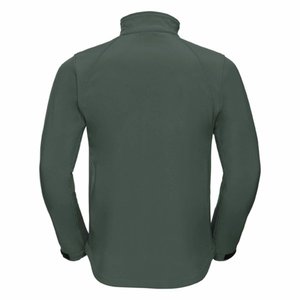 Ropa deportiva activa de nueva tendencia, chaquetas de concha suave con logotipo personalizado de Color sólido, con cremallera, venta al por mayor - Product Image 2