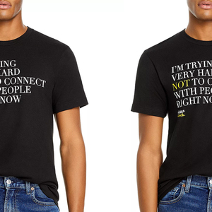 T-shirt noir en coton pur, col rond, style décontracté, impression sérigraphique, sur mesure OEM, pour garçons/hommes, selon les exigences du client. - Product Image 4