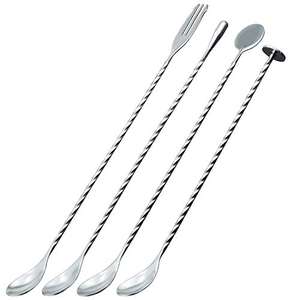 Cuillère en acier inoxydable pour bar à cocktails et vaisselle de restaurant cuillère en acier de qualité supérieure à vendre - Product Image 1