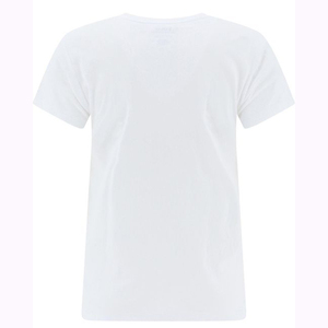 Polo estampado para mujer, Material PERSONALIZADO, blanco - Product Image 2